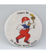 Rare - 1998 Winter Olympc Games Event Button - Torch Relay  - $15.00