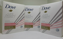 Lot of 3 Boxes Dove Care Between Washes Dry Shampoo Sheets 5 Sheets ea Box - $14.80