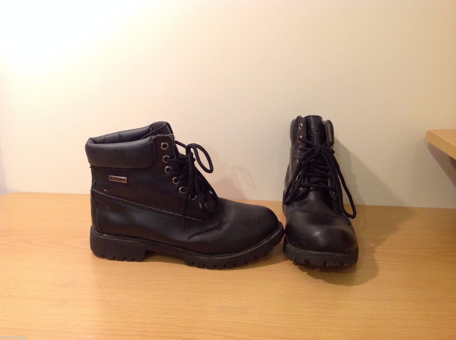 Dexter Black Combat Boots Waterproof 