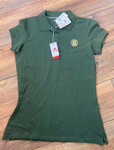 Oakland Athletics MLB Baseball Women's Sz Large Polo Golf Shirt Brand New - $28.50