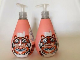 Method Gel Hand Soap X2  Limited Edition Lisa Congdon Soft Vanilla Tiger - $18.37