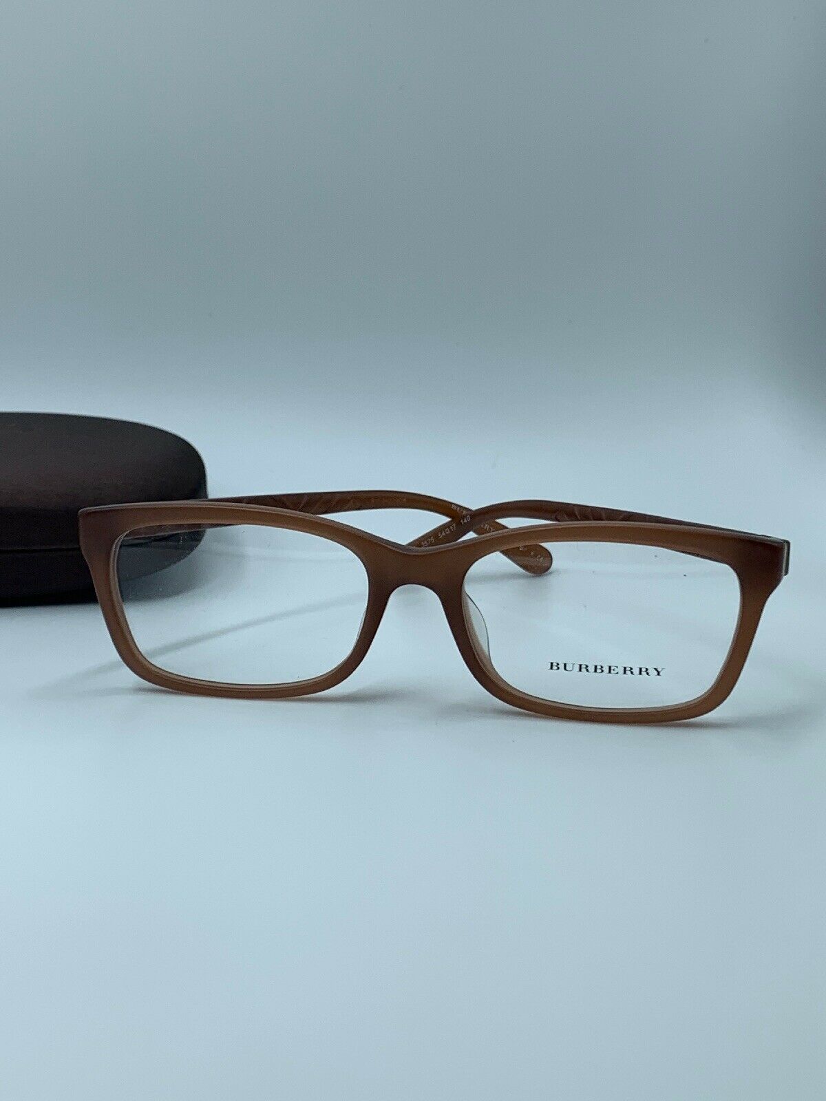 NEW BURBERRY B 2220 3575 Eyeglasses Optical Frames Glasses Matte Brown ...
