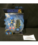 Sonic the Hedgehog 2 Movie 4&quot; Sonic  Action Figure Articulated with Snow... - $37.99