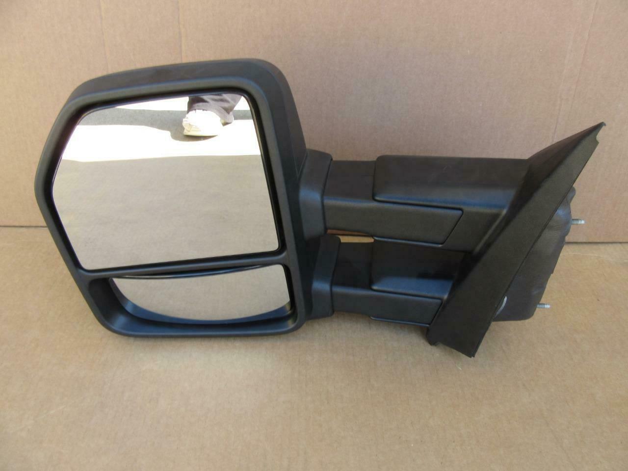 OEM 20152018 Ford F150 LH Left Driver Side View Manual Tow Mirror FL34