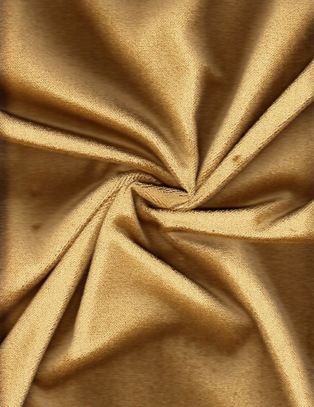 7 yds Metallic Gold Velvet Upholstery Fabric by Calvin Fabrics EX1