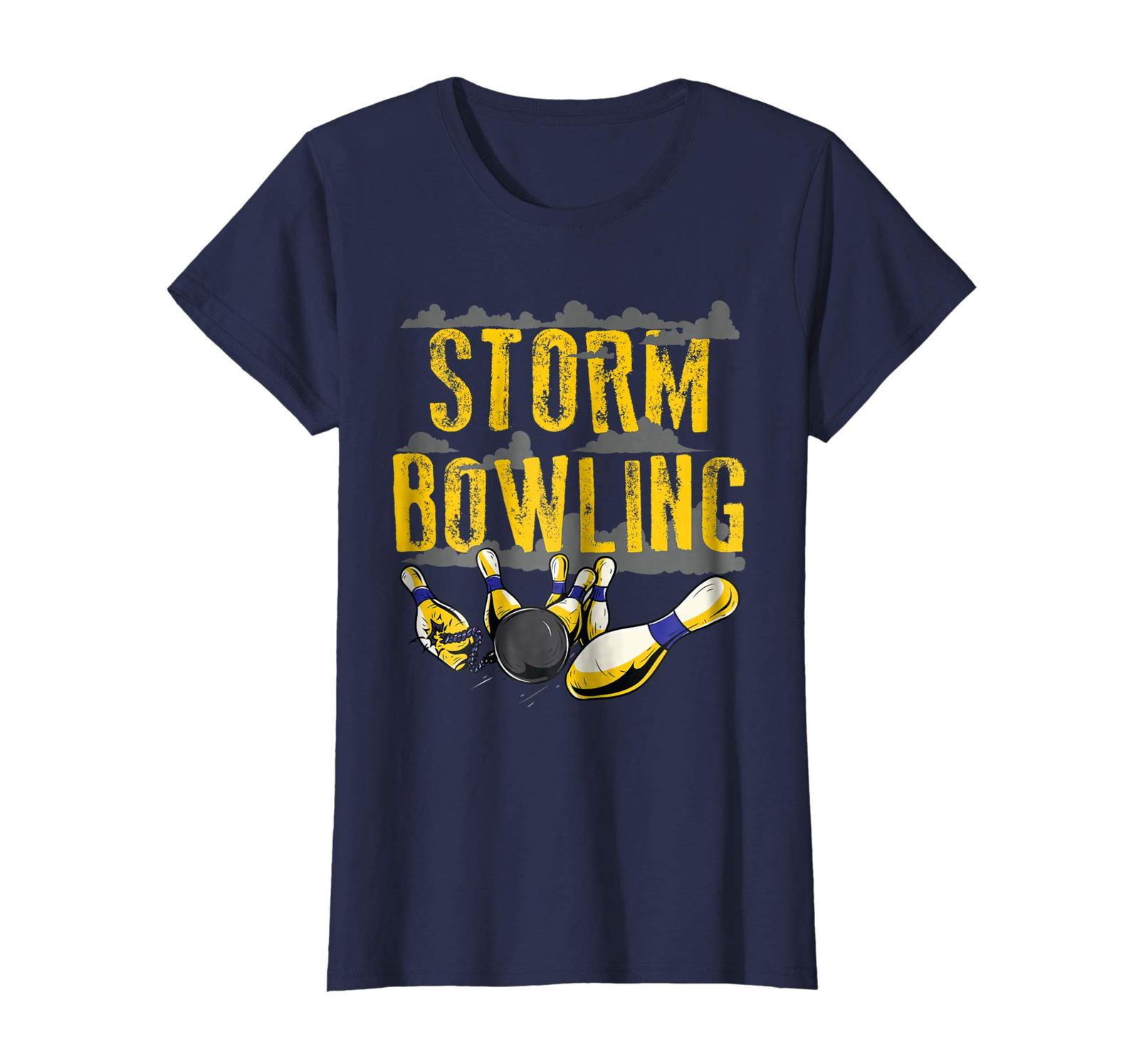 Funny Tee Storm Bowling Funny Matching Bowling Team Shirts Wowen T