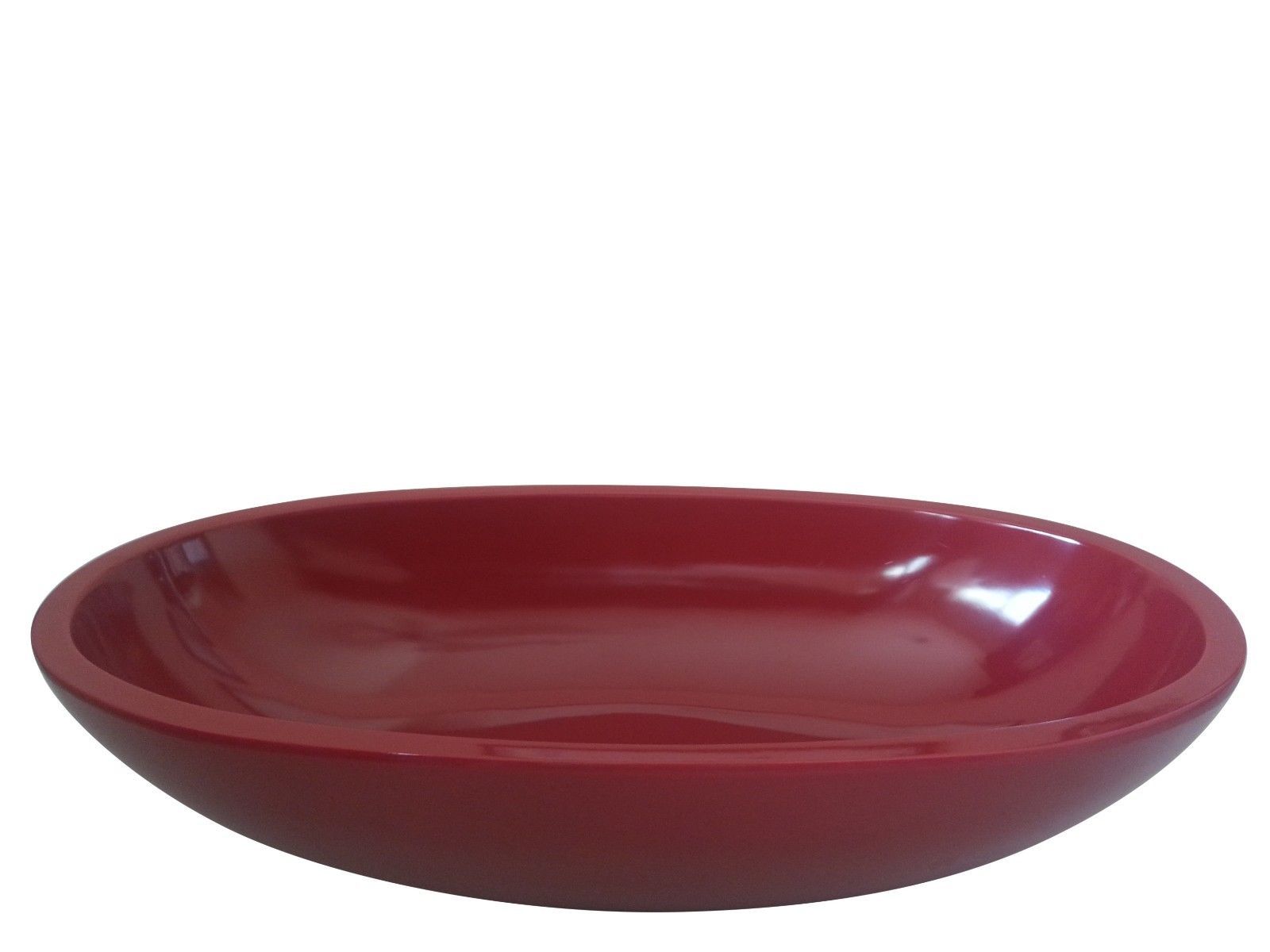 3 Qt. Belize Heavy Duty Melamine Decorative Long Oval Pasta Salad