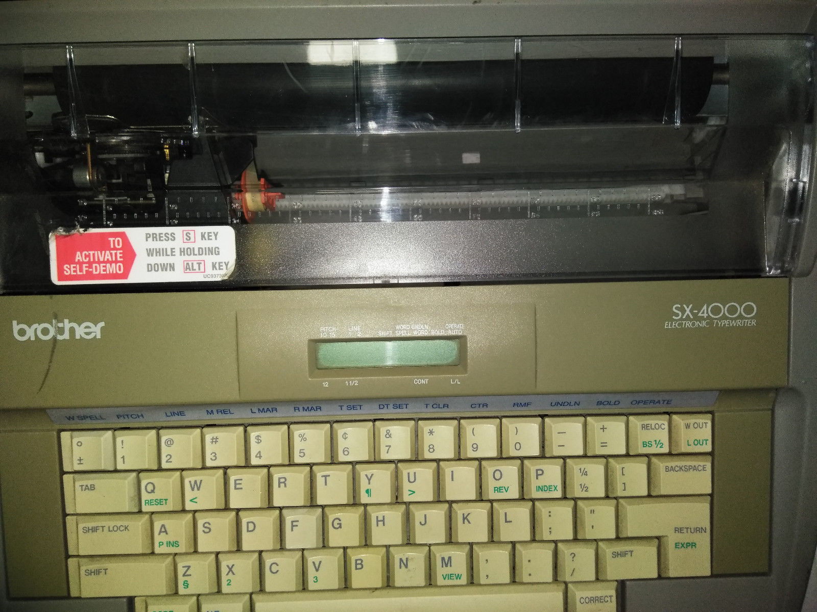 Brother Sx 4000 Electronic Typewriter By From Office Depot