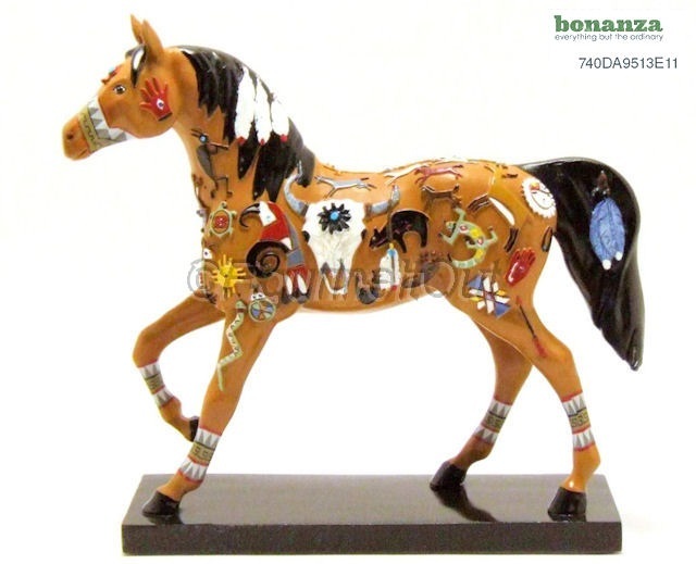 Retired 2008 Trail of Painted Ponies First Edition Twilight Hunters Pony #12262