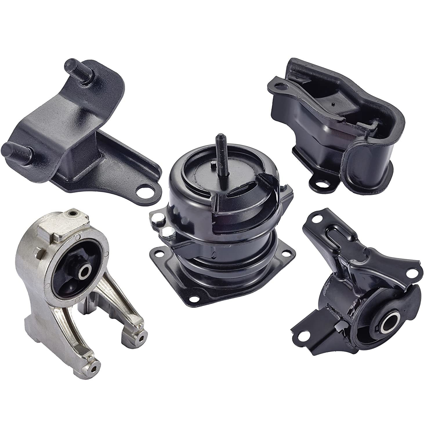 Ena Engine Motor And Trans Mount Set Of 5 Compatible With Honda 1999 2