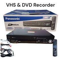 Panasonic DMR-EZ48V DVD Recorder DVD/VCR Combo Player Original Box Remot... - $296.95