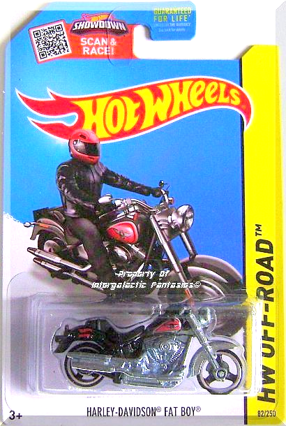 hot wheels harley davidson fat boy