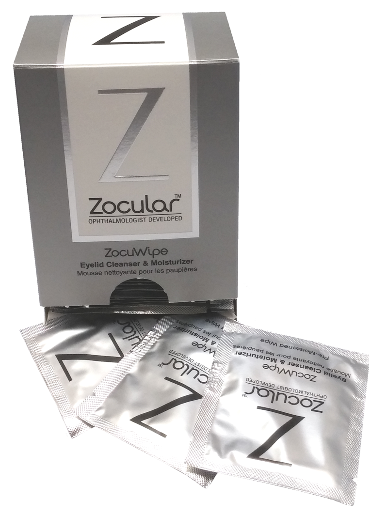 Zocular Eyelid Wipe (ZocuWipe)