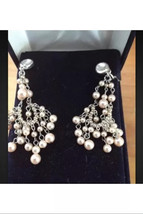 chandelier clip on earrings - $39.99