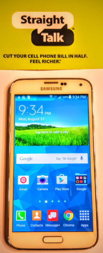How Much Is The Galaxy S5 For Straight Talk Unlocked White Straight Talk Phone Samsung Galaxy S5 16GB 4G LTE