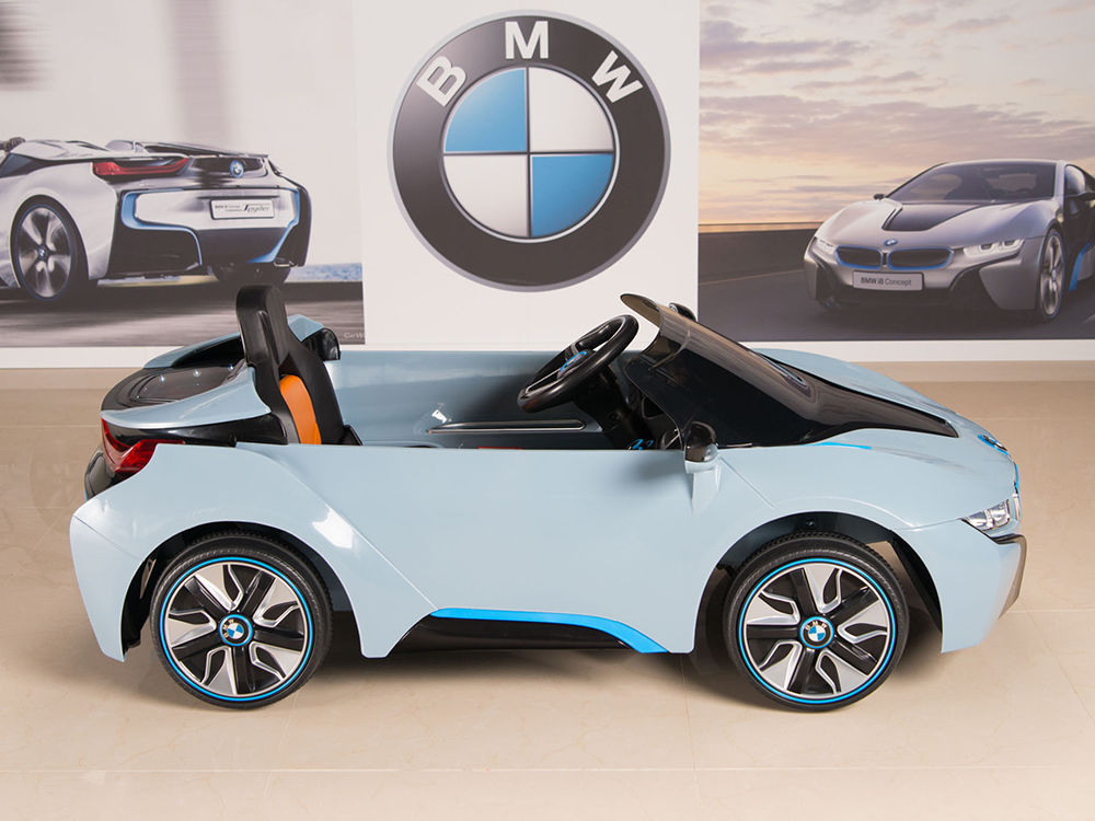 BMW i8 12V Ride On Kids Battery Power Wheels Car RC Remote BLUE  Contemporary Manufacture