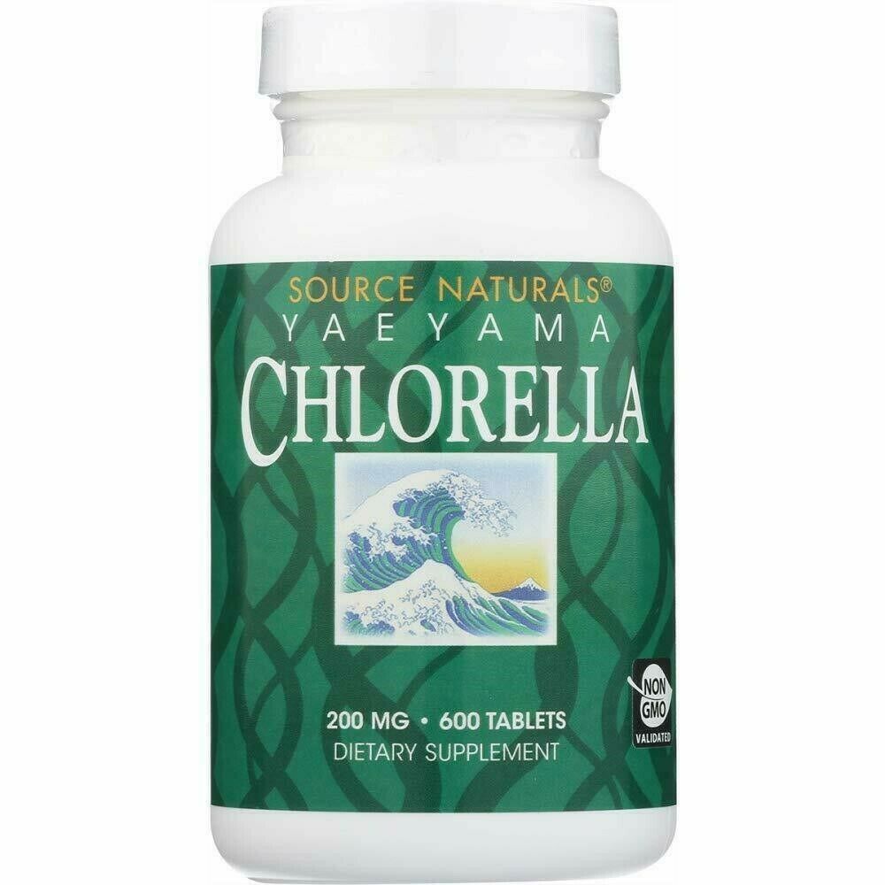 Primary image for Source Naturals Yaeyama Chlorella 200mg Algae Superfood Nutritional Supplemen...