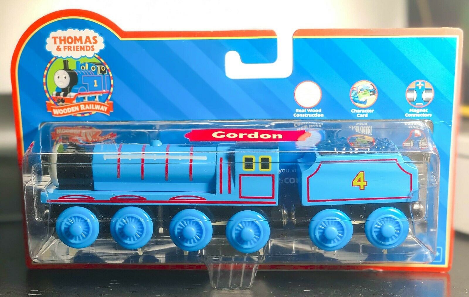 Thomas TANK Train Friends WOODEN RAILWAY 2005 GORDON express ENGINE ...