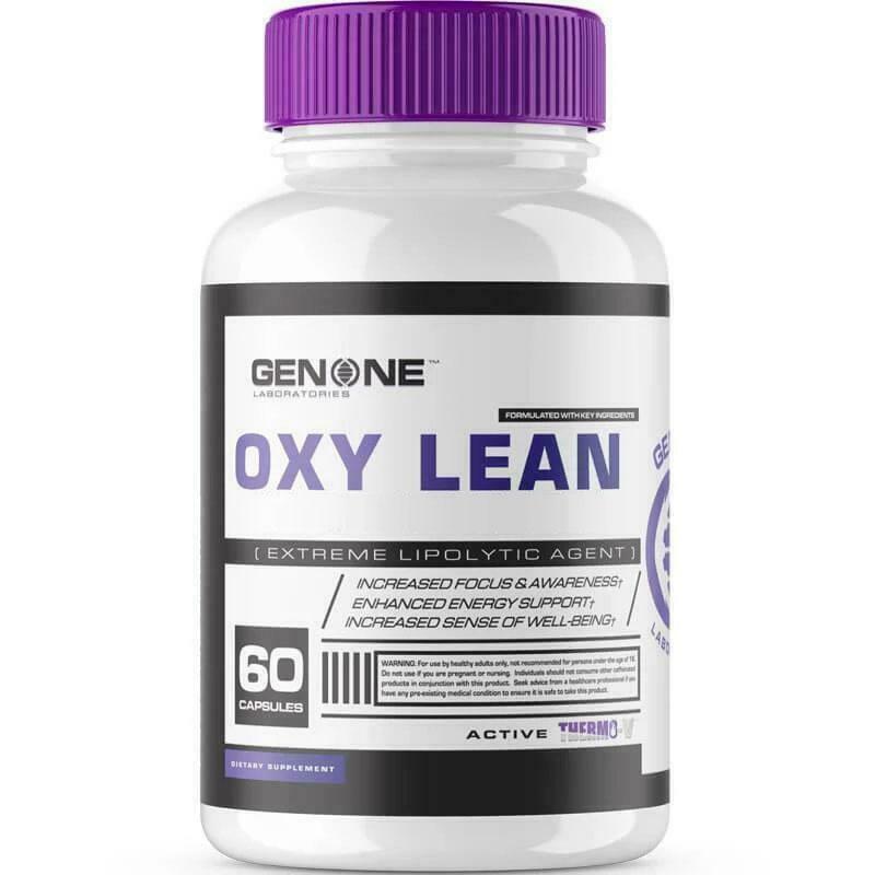 GENONE Oxy Lean Premium Thermogenic 60 Caps Metabolim Mood Appetite Energy