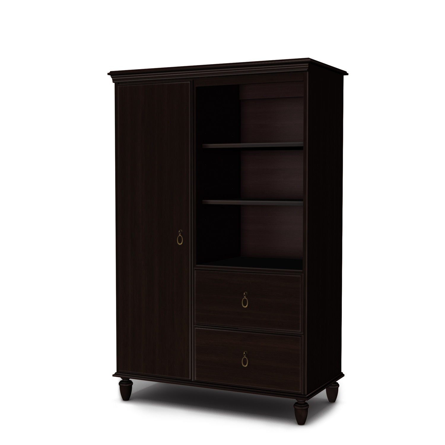 Kids Armoire Wardrobe Bedroom Storage Cabinets Wood Furniture Wardrobes Armoires 