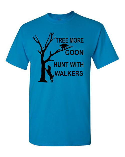 T-shirt Shirt Hound Dog Coon Hunter Raccoon Hunting Tree Coon Hunt