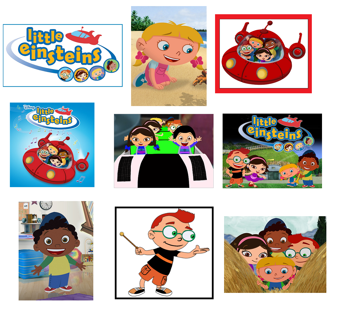 9 little einsteins stickers party supplies decorations labels gifts