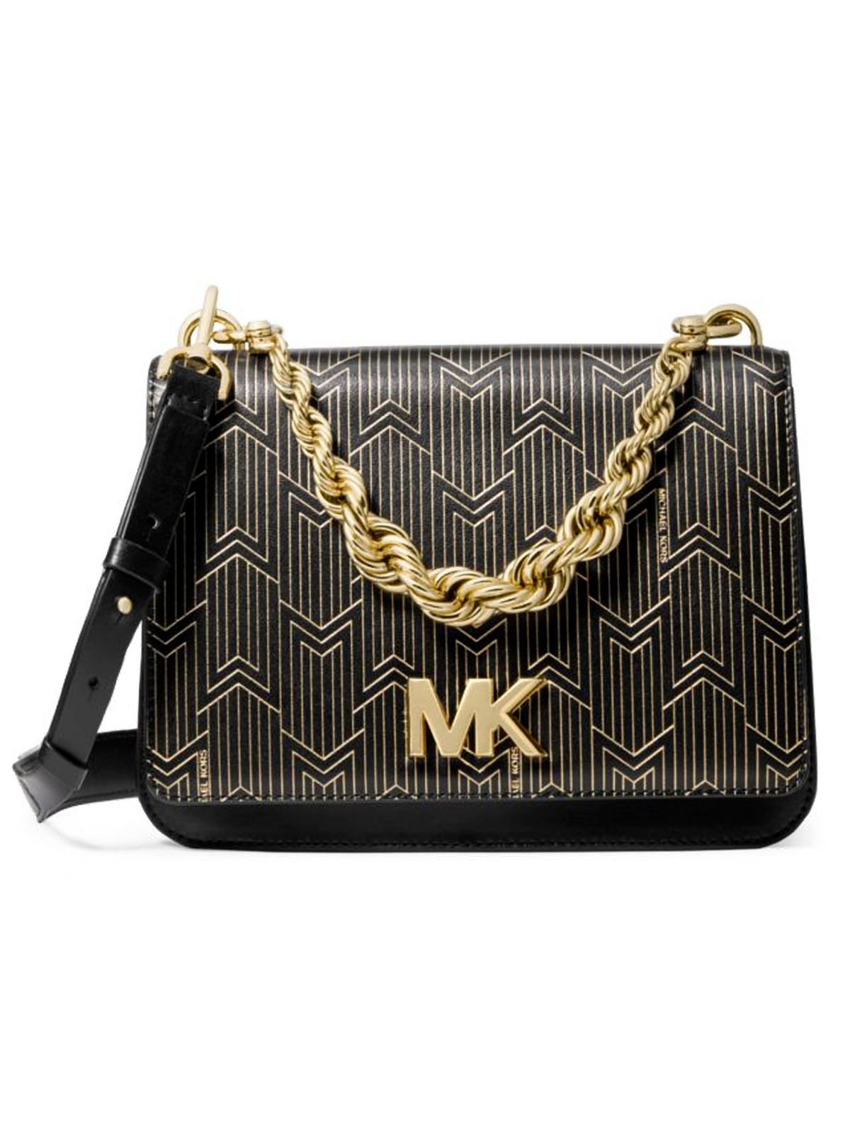 michael michael kors metallic deco small camera bag