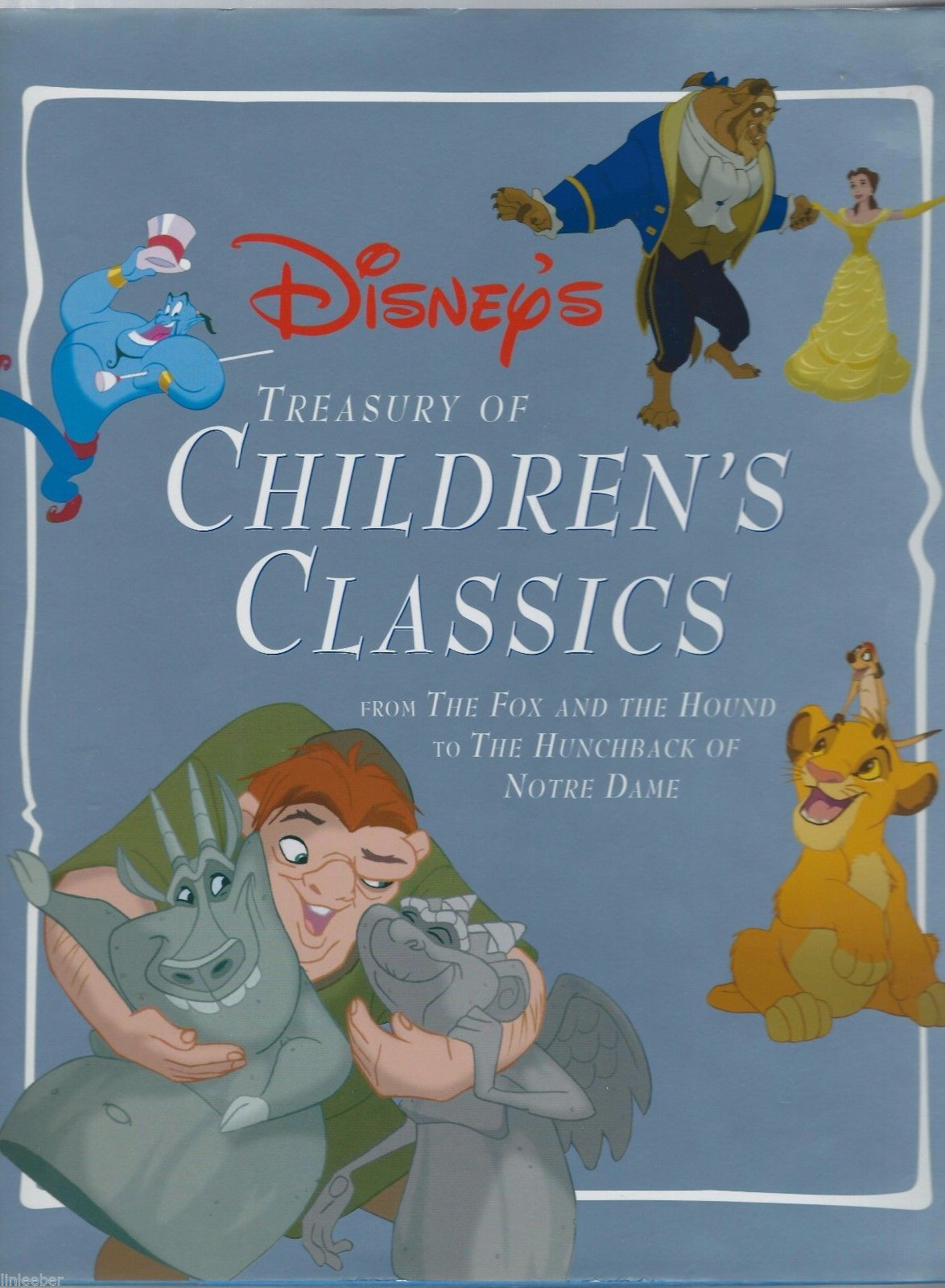 Disney's Treasury Of Children's Classics By Gina Ingoglia 1996 HCDJ 1st ...