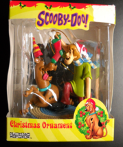 Trevco Christmas Ornament 2004 Scooby-Doo Shaggy in Santa Cap Scooby on Rug Box - $8.99