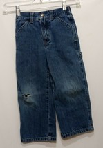 Blue Jeans Denim Boys Size 5T Regular Wrangler Straight  - $17.99