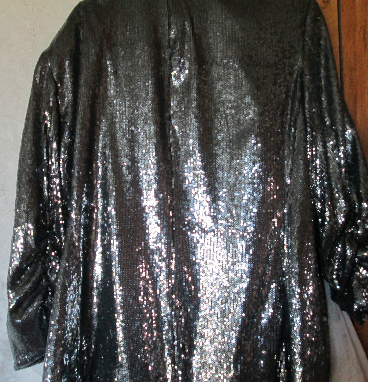 Calvin Klein Silver Sequin Jacket 2X Price Reduced! - Coats & Jackets