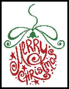 Primary image for Abstract Christmas Bauble cross stitch chart Artecy Cross Stitch Chart