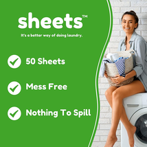 - as Seen on Shark Tank - Laundry Detergent Sheets - Fresh Linen Scent - No Plas image 6