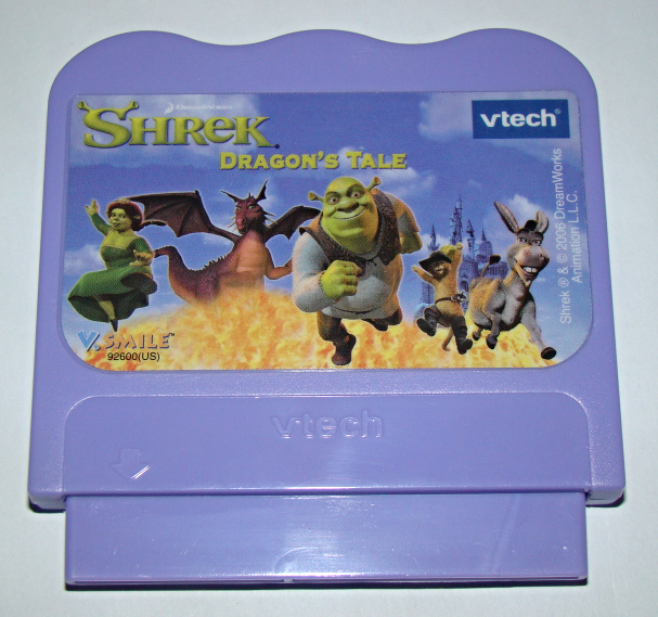 vtech/V.SMILE - SHREK DRAGON'S TALE (Game Only) - Video Games