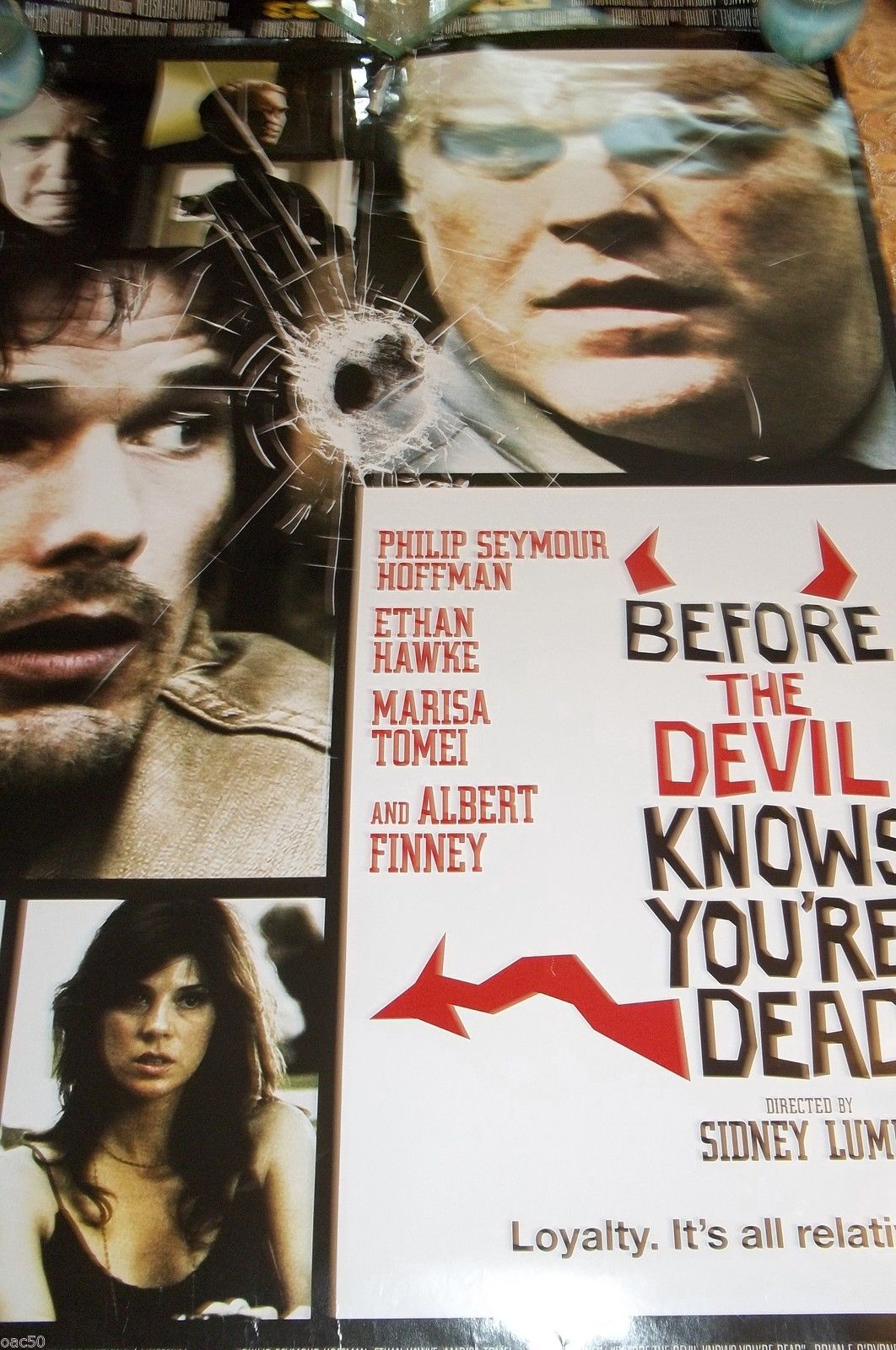 Before The Devil Knows Youre Dead Movie Poster 27x40 C Philip Seymour