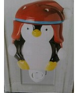 Christmas Wax Melt Warmer Plug-in  Penguin Fragrance Diffuser New - $77.10