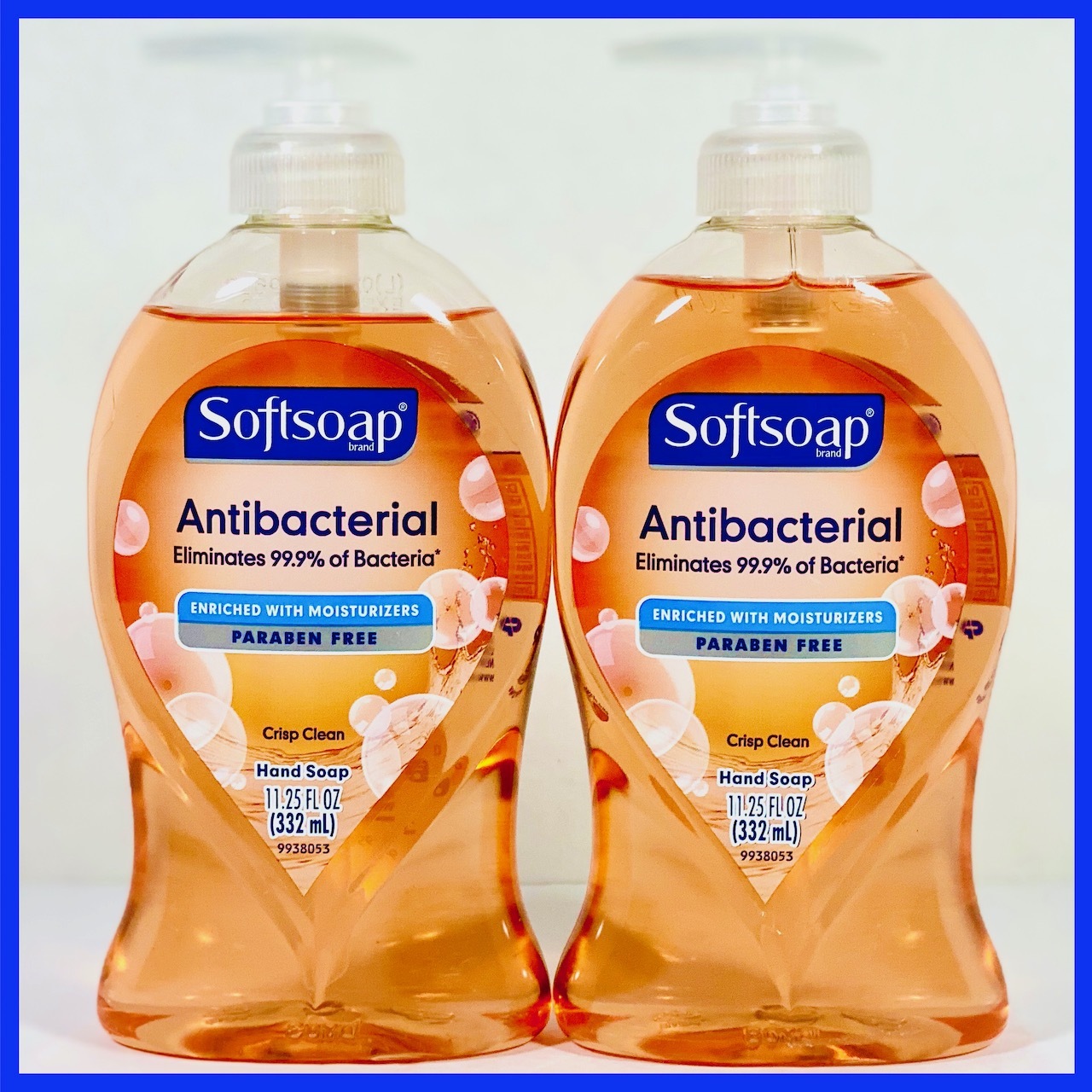 2 Softsoap Antibacterial Liquid Moisturizing Hand Soap Crisp Clean 11