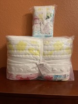 Pottery Barn Kids Twin Hope For Flowers By Tracy Reese Quilt W/1 Standard Sham - $159.84