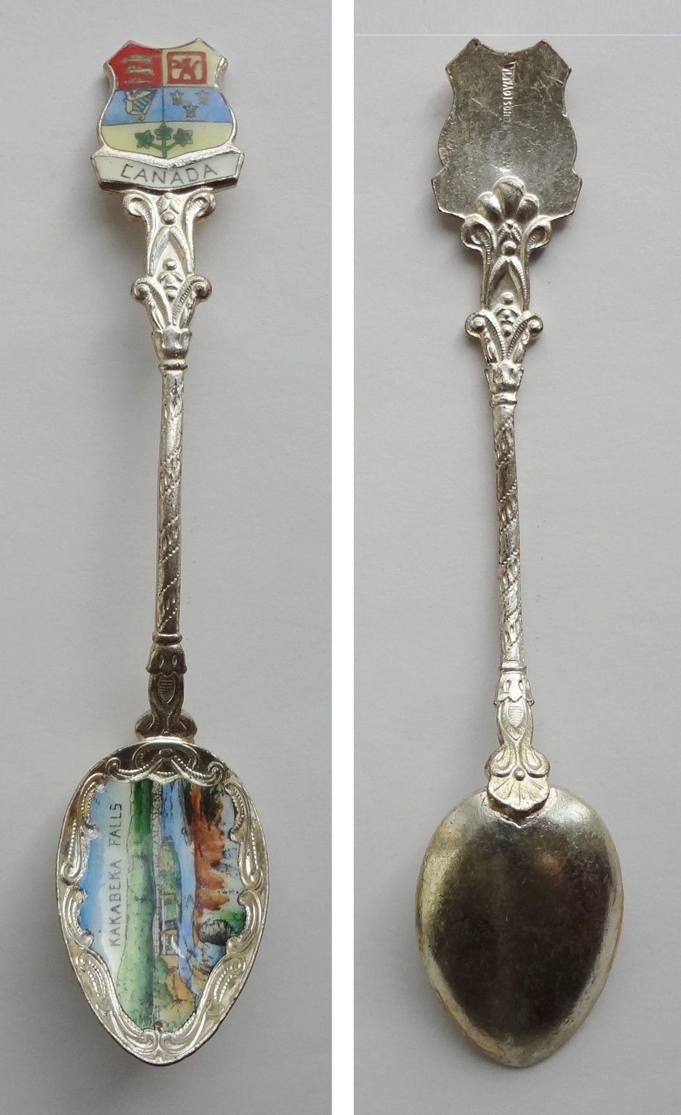 Collector Souvenir Spoon Canada Ontario Oliver Paipoonge Kakabeka Falls