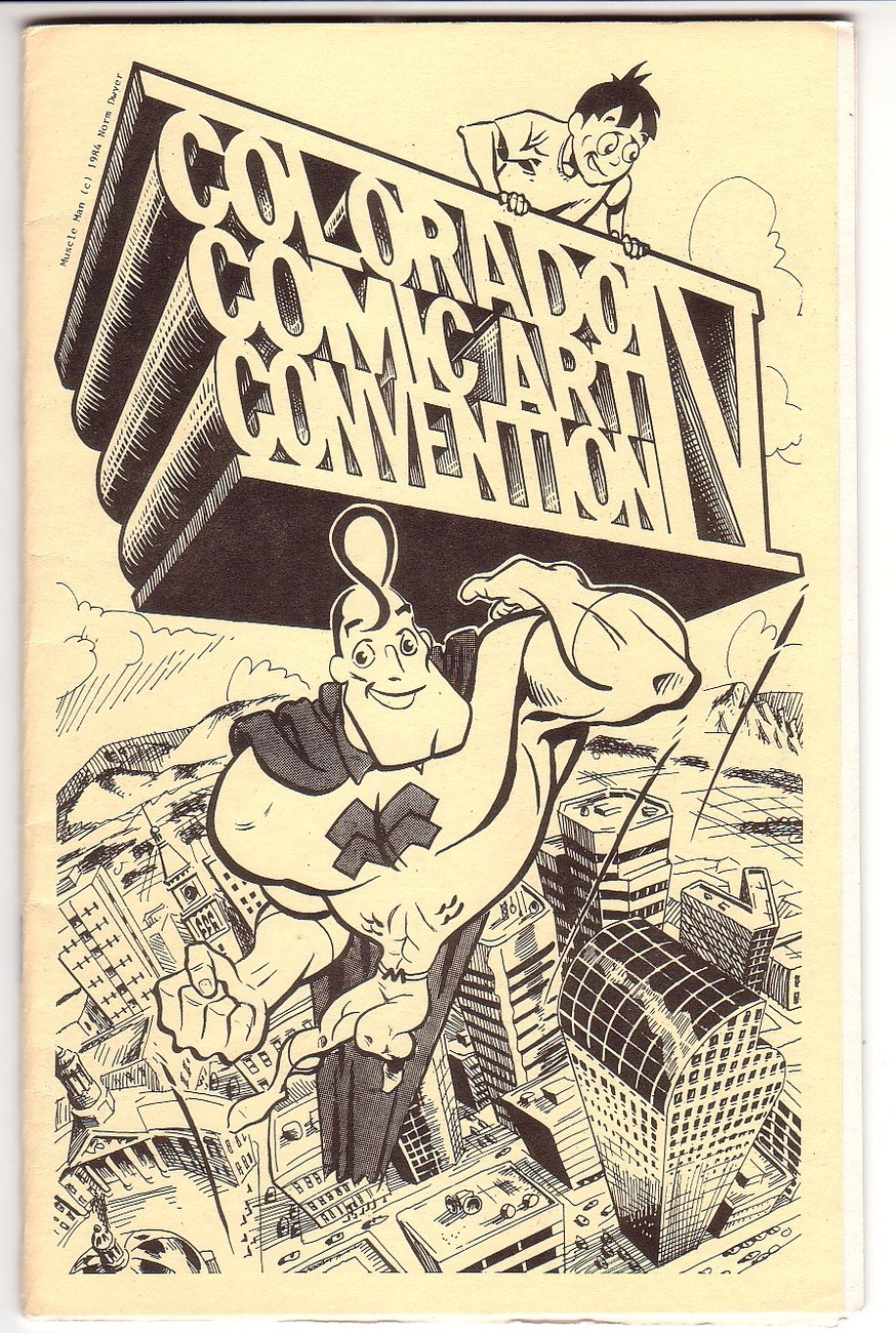 Colorado Comic Art Convention Program Joe Kubert Bill Sinkiewicz Red