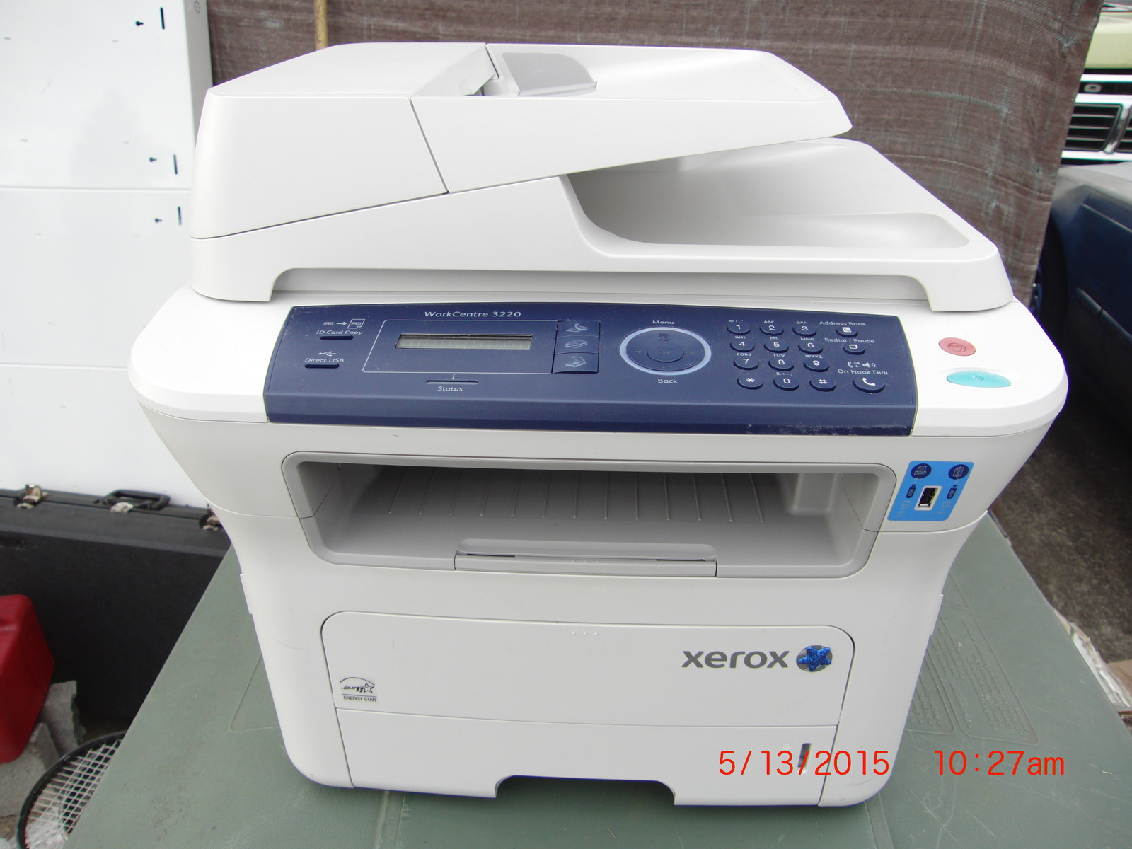 Как перезагрузить принтер xerox 3220