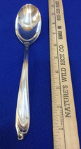 Serving Spoon International Silverplate Happy Anniversary Pattern Vintage Silver - $7.51