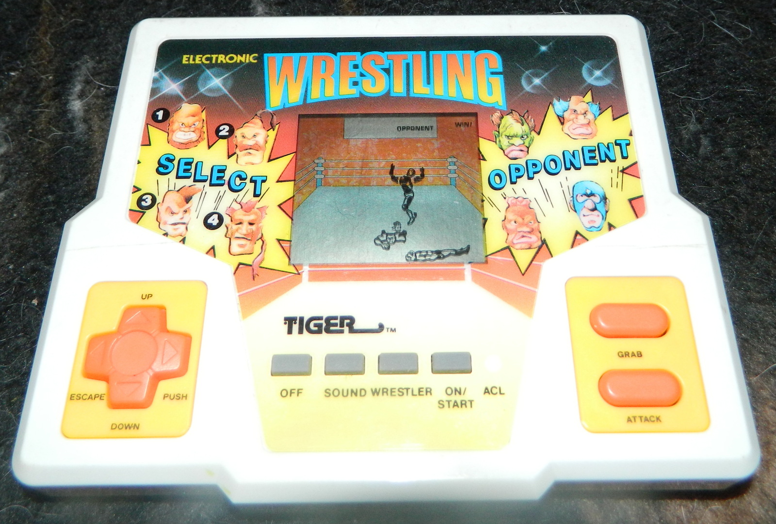 ELECTRONIC WRESTLING Handheld Game Tiger Other