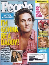 Matthew Mcconaughey, Eddie Murphy, Ashley Tisdle @ People Magazine Jan 2008  - $2.95