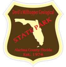 Devil's Millhopper Geological Florida State Park Sticker R6713 YOU CHOOSE SIZE - $1.45+
