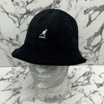 Men's Kangol Black Velour Slub Casual Bucket Hat - $120.00