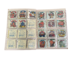 Vintage Japan Japanese Sticker Lot Album Holo Foil Vending Machine 148pc image 7