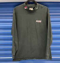 90s Nike Portland Trail Blazers Embroidered High Neck Long Sleeve Tee L ... - $24.75