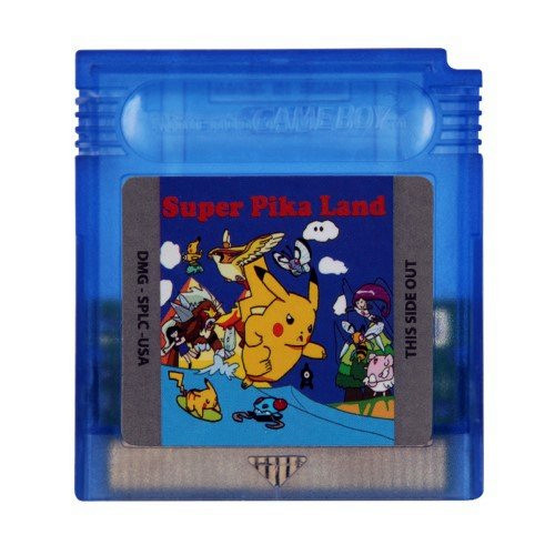 Super Pika Land Game Cartridge For Nintendo Game Boy Color GBC USA Version
