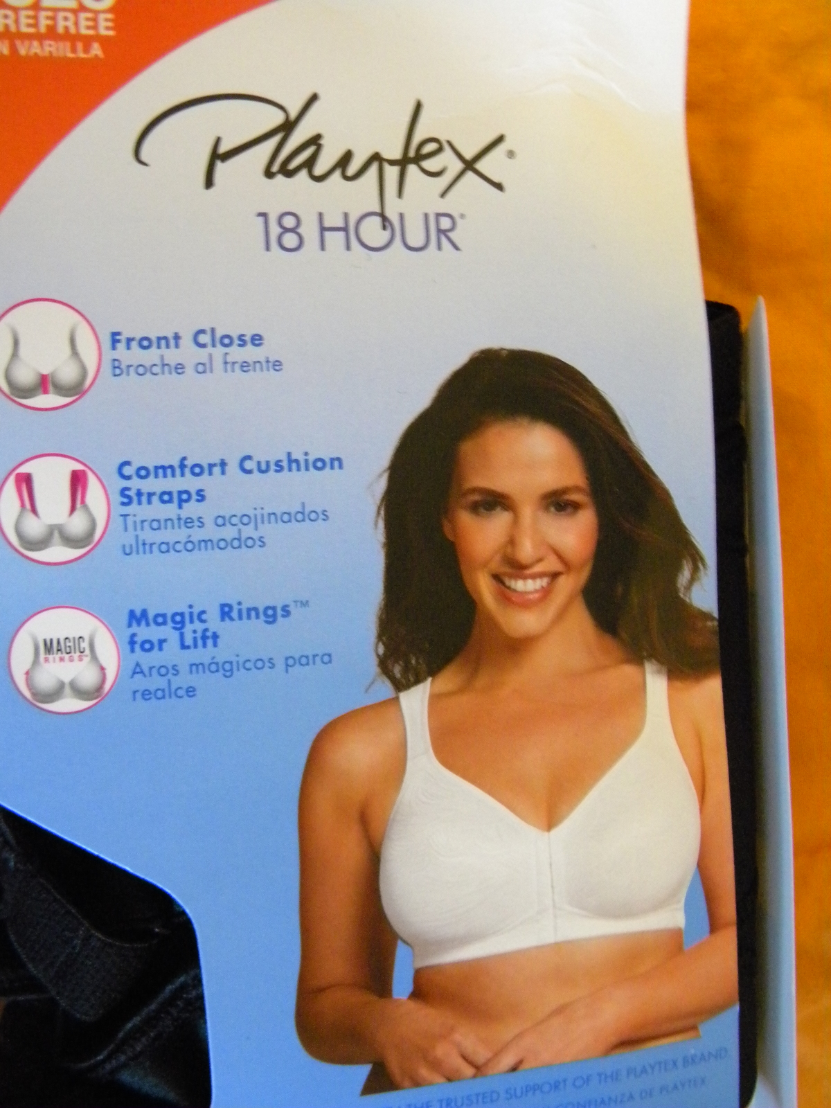 Primary image for New Playtex  BLACK 18 Hour  Front Close  Back Support  Posture Bra  42C